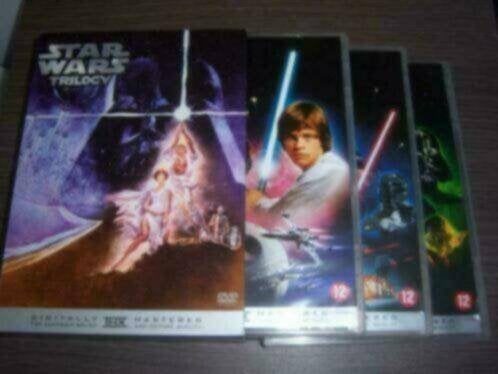 STAR WARS TRILOGY box in nieuwstaat , Cd's en Dvd's, Verzenden, Science Fiction en Fantasy, Zo goed als nieuw, Seizoen 4