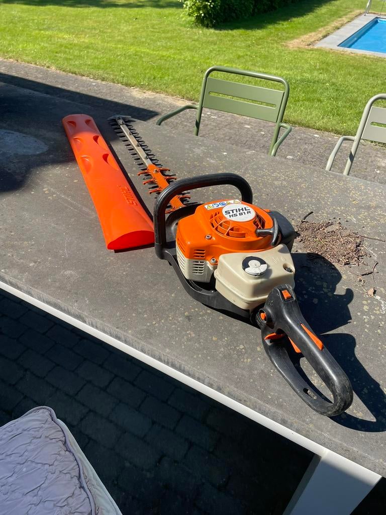 Stihl HS81R Heggenschaar, Tuin en Terras, Ophalen of Verzenden, Gebruikt, Benzine