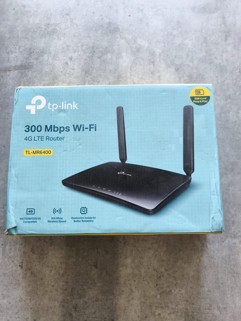 TP-Link TL-MR6400 4G LTE Router, Ophalen of Verzenden, Nieuw, Router met modem, TPLink