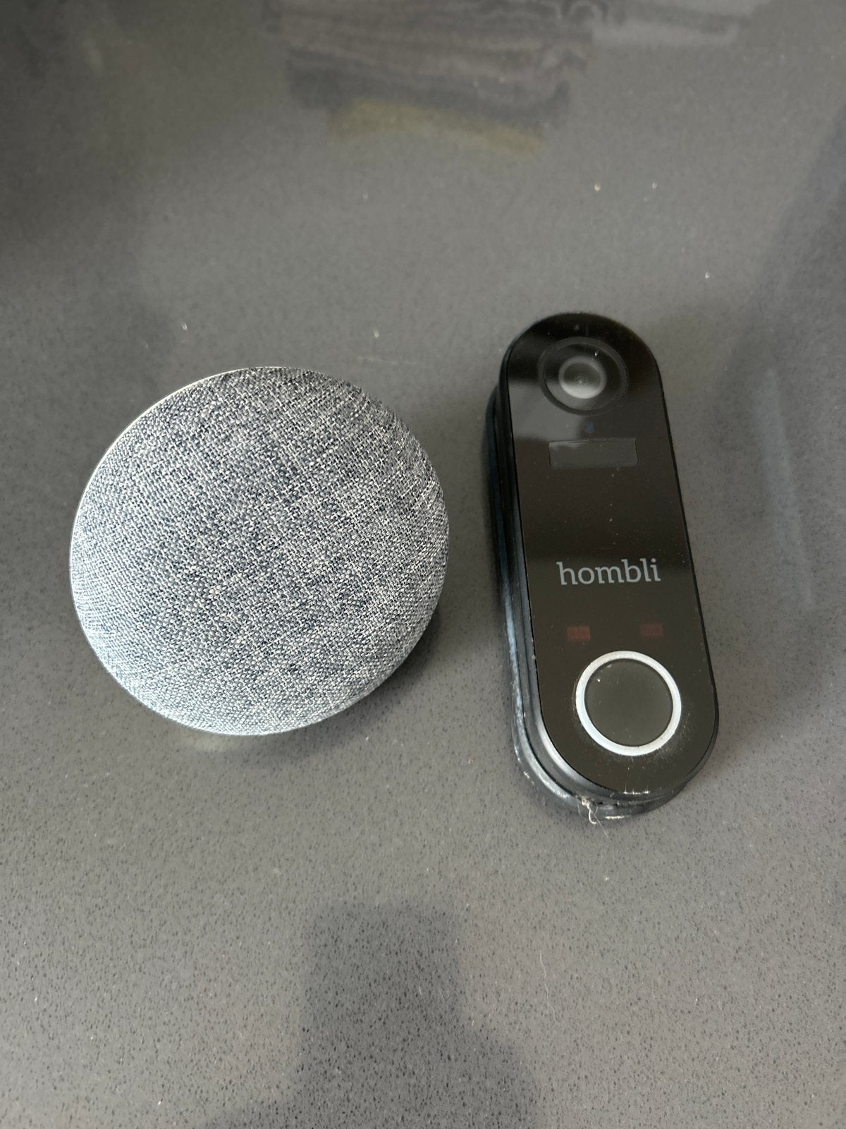 Homblib Smart Doorbell 2 met Google Nest Mini, Ophalen, Gebruikt, Buitencamera