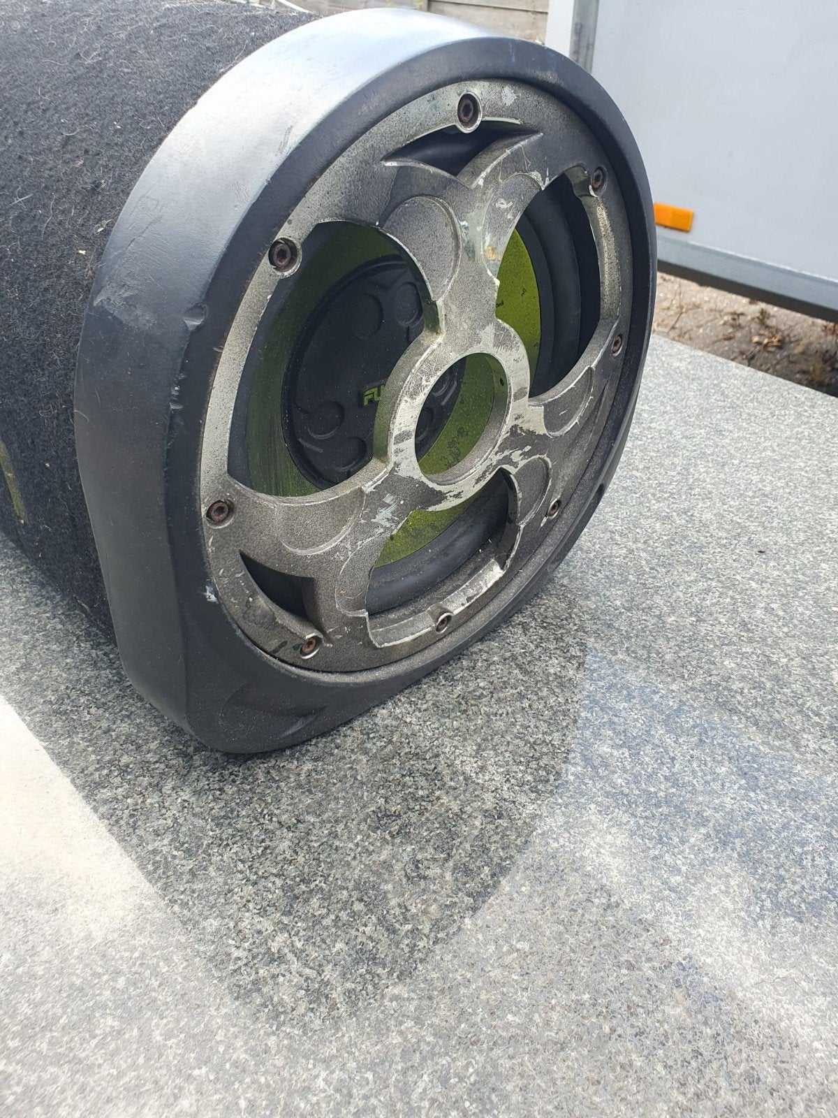 Fusion Subwoofer Bass Tube - Gebruikt, Ophalen