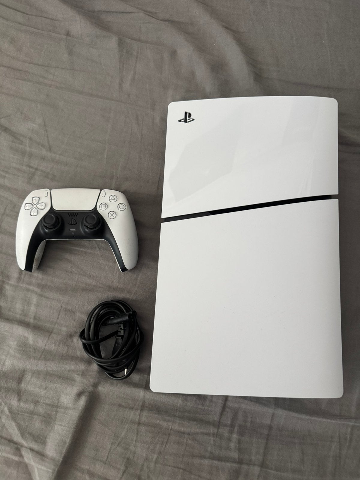 Playstation 5 slim met disc ingang, Spelcomputers en Games, Spelcomputers | Sony PlayStation 5, Ophalen, Zo goed als nieuw