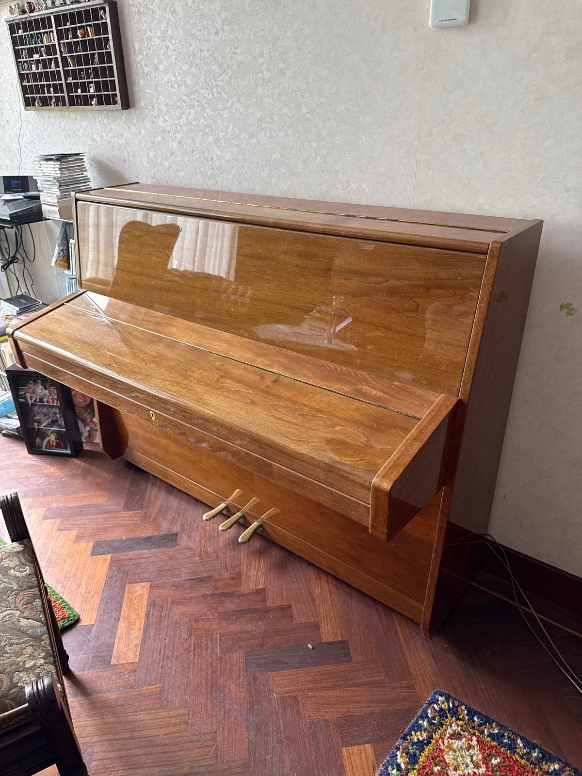 Herrmann Piano - Klassiek Houten Instrument, Ophalen, Gebruikt, Bruin, Piano