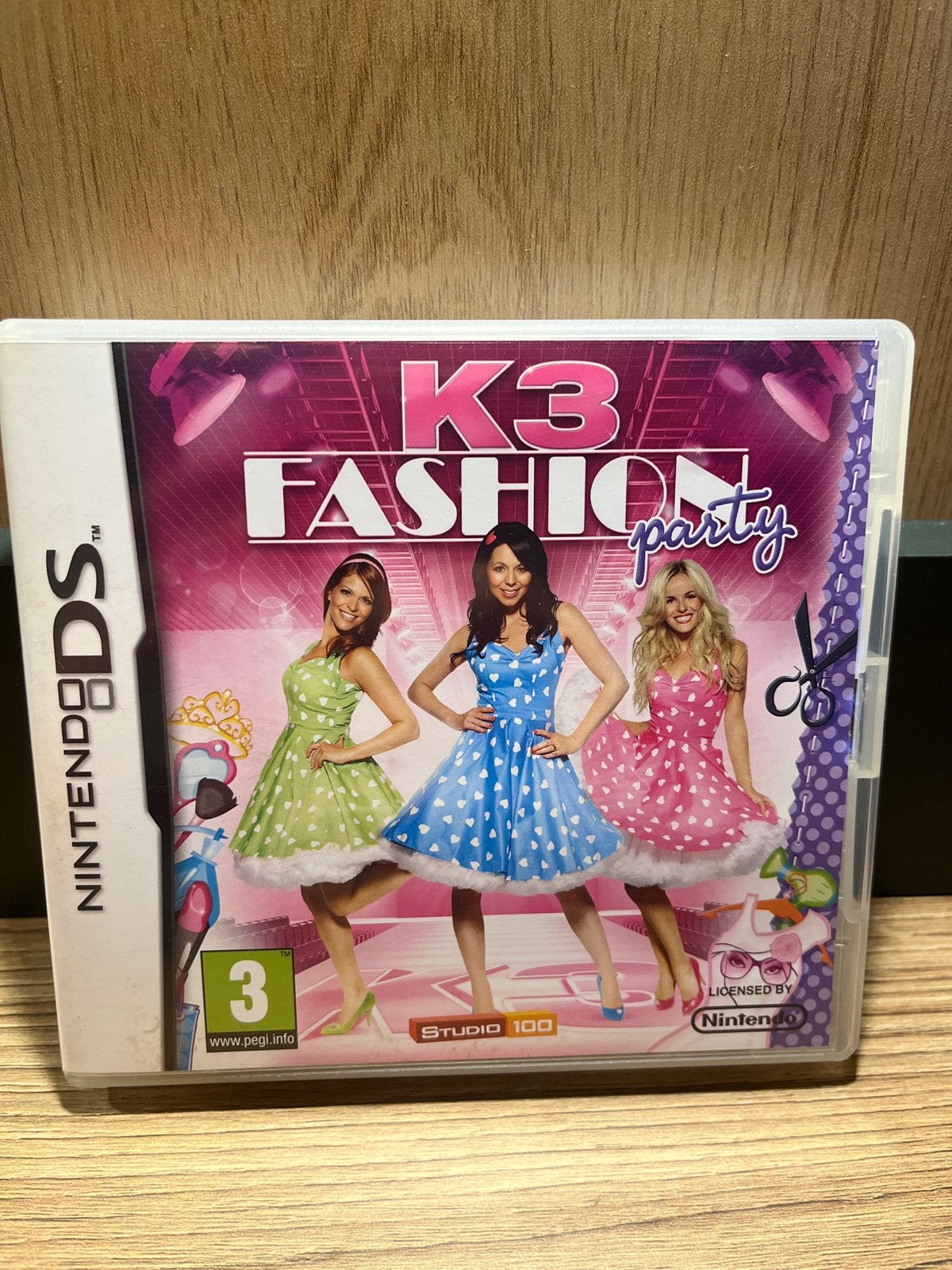 K3 Fashion Party Nintendo DS Game, Spelcomputers en Games, Overige genres, 1 speler, Ophalen of Verzenden, Zo goed als nieuw