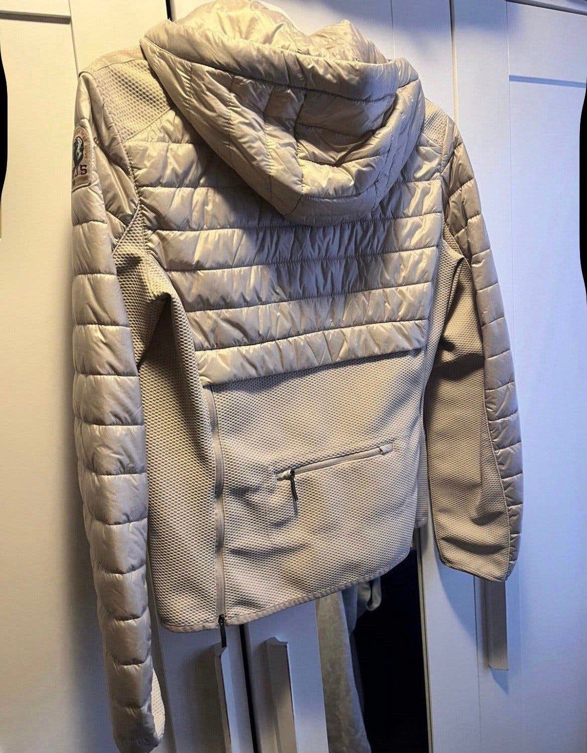 Parajumpers jas KYM maat s als nieuw!, Kleding | Dames, Ophalen of Verzenden, Zo goed als nieuw, Maat 36 (S), Beige