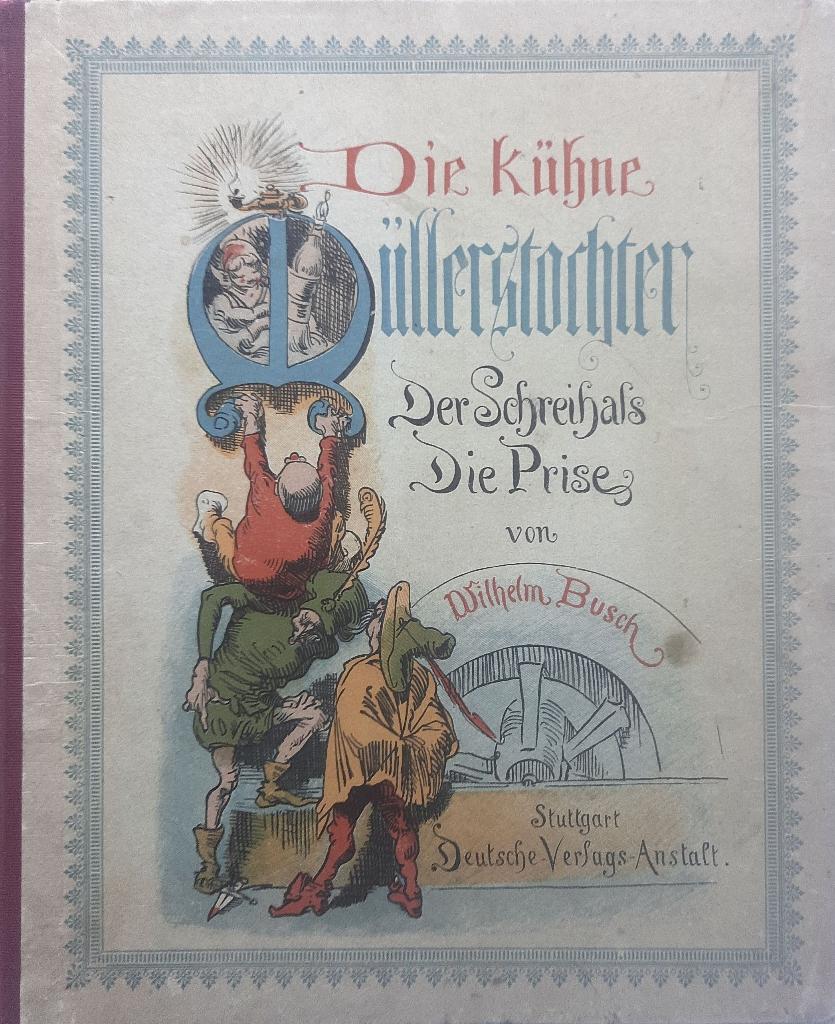 Fraai oud prentenboek - Wilhelm Busch orgineel, Ophalen of Verzenden, Wilhelm Busch