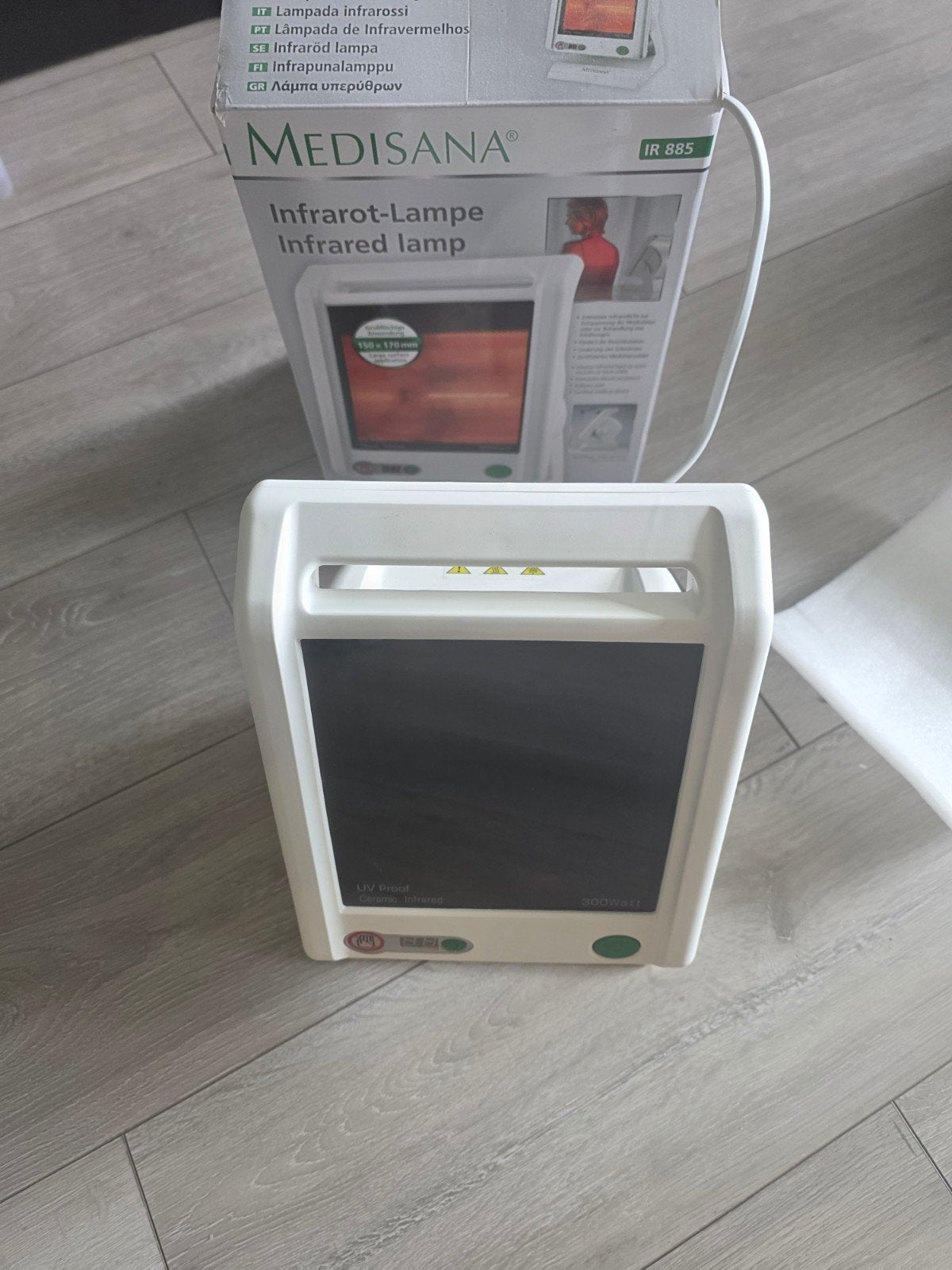 Medisana IR 885 Infraroodlamp - Nieuwstaat, Ophalen of Verzenden, Zo goed als nieuw, Overige typen