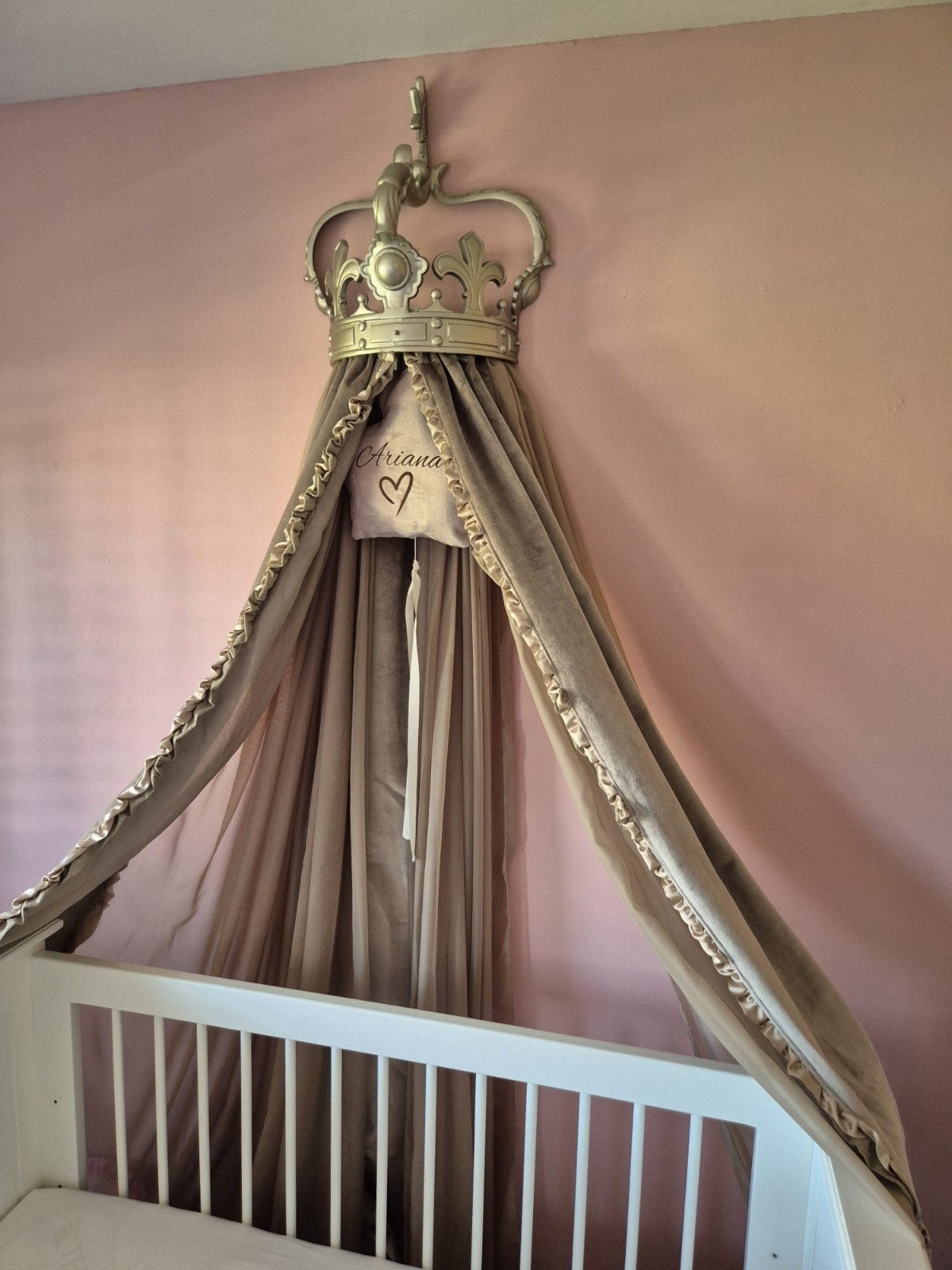 kroon en gordijnen voor baby/kinderkamer, Kinderen en Baby's, Ophalen, Zo goed als nieuw, Overige typen