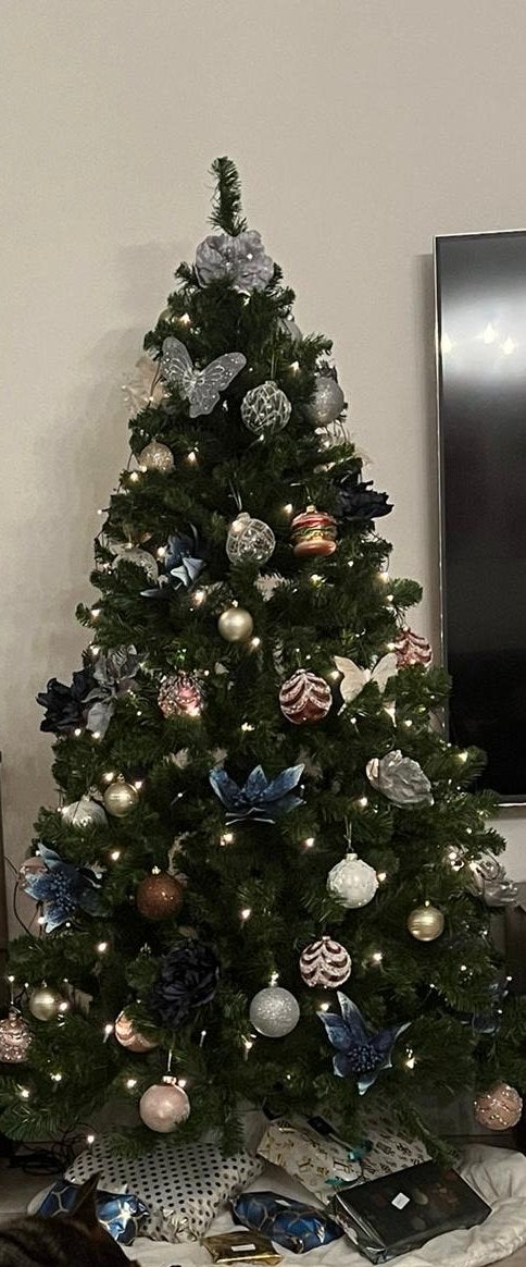 Complete kunst kerstboom 180cm, Ophalen, Gebruikt