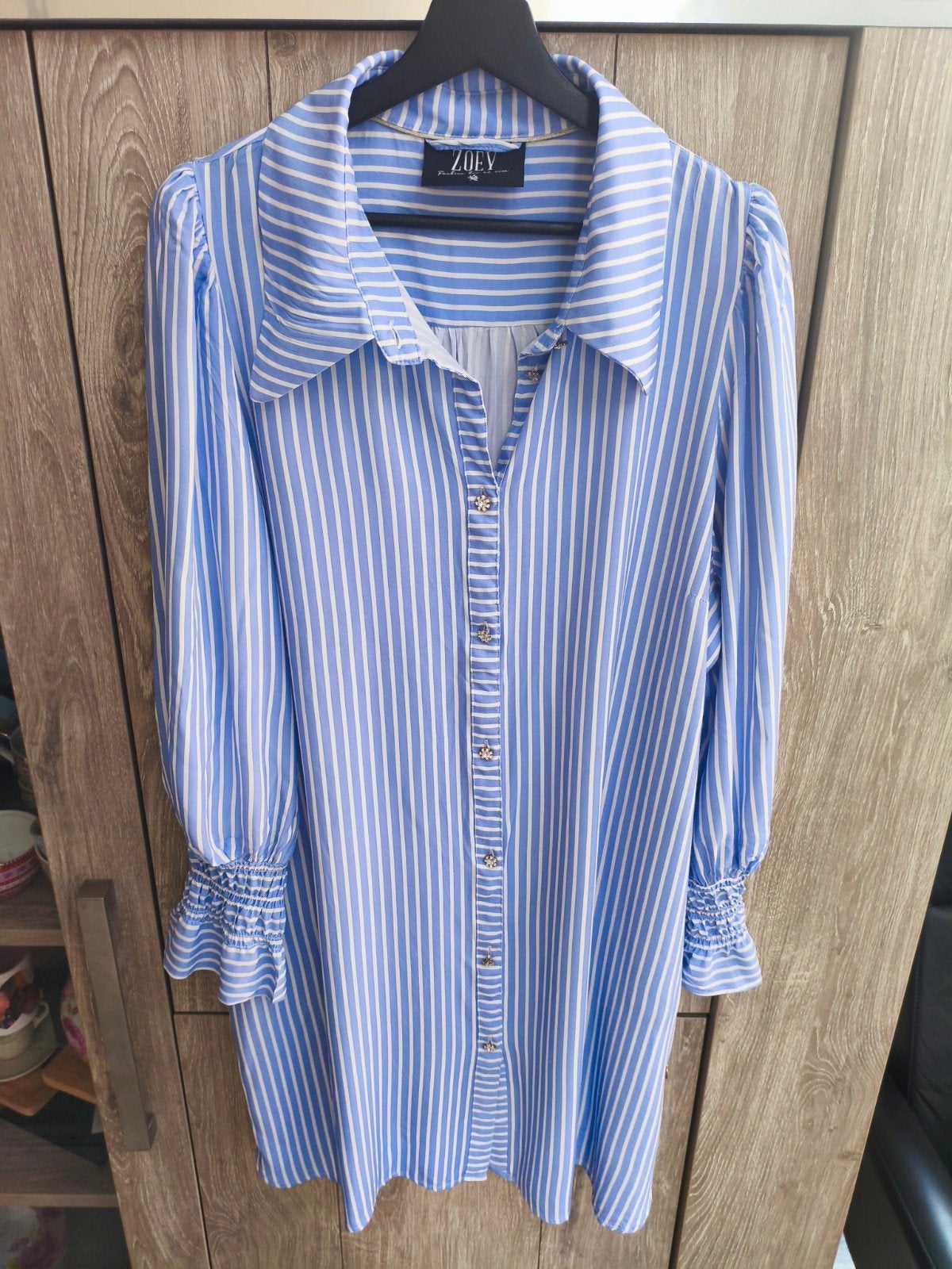 Zoey blouse maat 46 nieuw zonder prijskaartje, Blauw, Maat 46/48 (XL) of groter, Nieuw, Ophalen of Verzenden