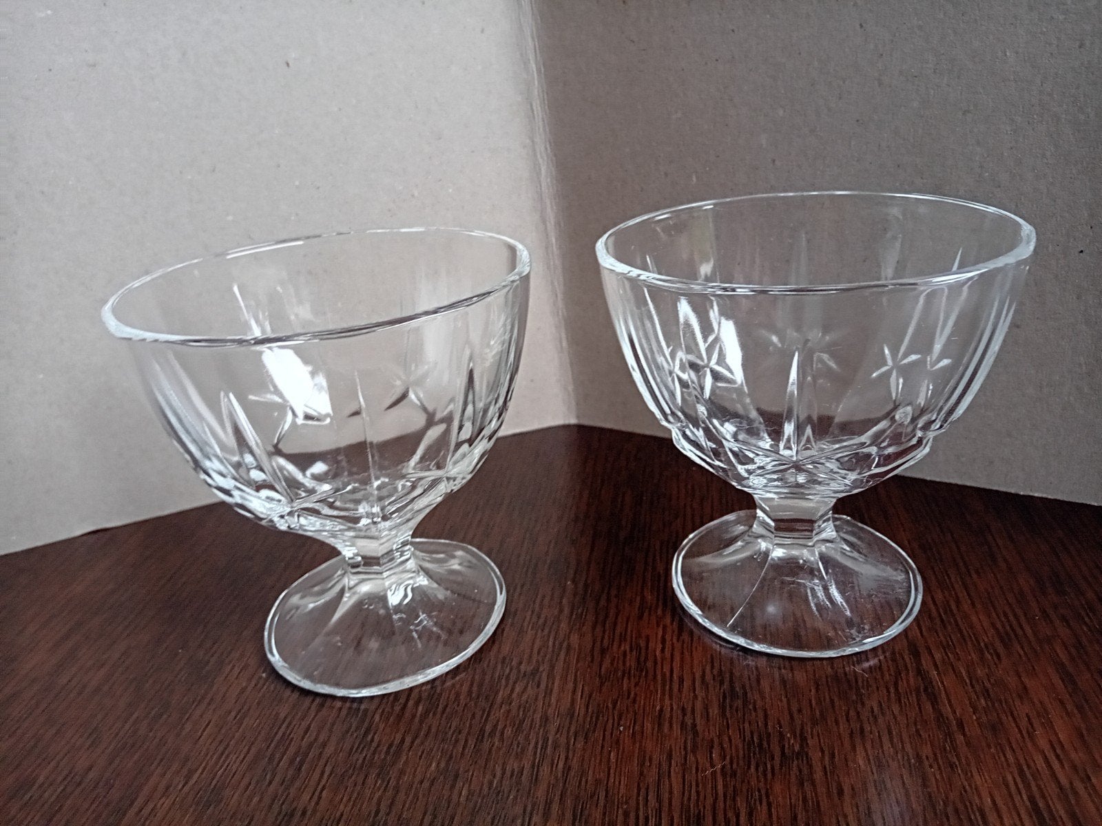 Set van 12 kristallen dessertcoupes/ijsbowls, Ophalen of Verzenden
