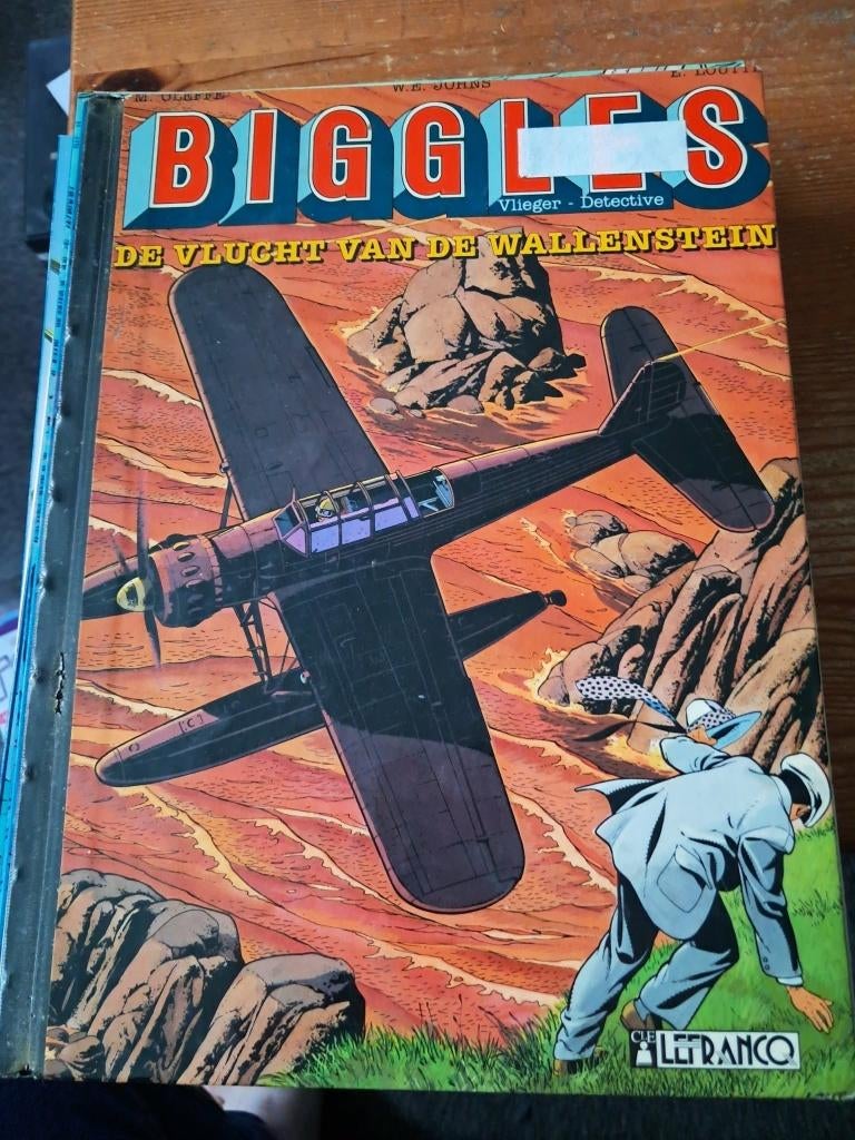Biggles (lefranq), Meerdere stripboeken, Ophalen, Gelezen, Lefranq