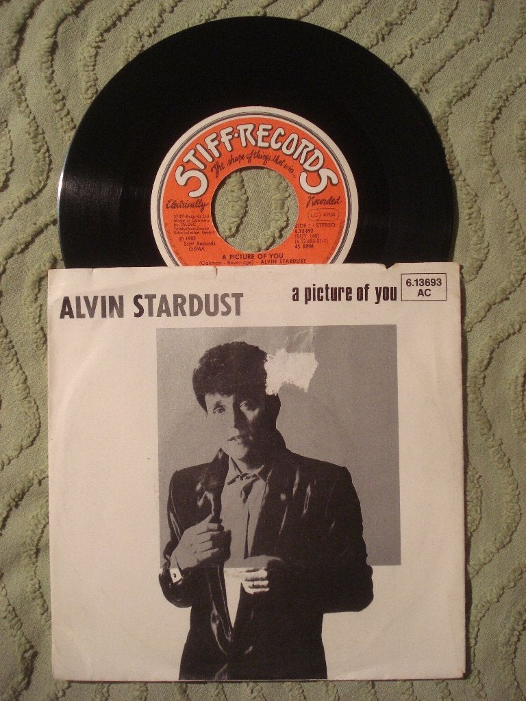 Alvin Stardust 7" Vinyl Single: ‘A picture of you’ (D), Ophalen of Verzenden, Gebruikt, 7 inch, Pop