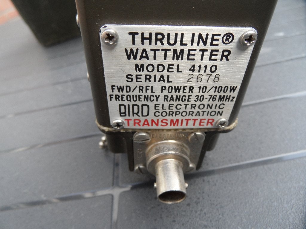 Bird Wattmeter  Model 4110, Ophalen of Verzenden, Gebruikt, Zender
