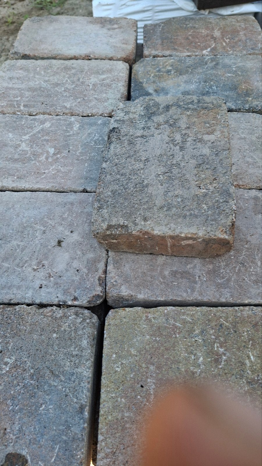 cobblestone 20x30x6, Tuin en Terras, Tegels en Klinkers, Ophalen, Nieuw, Beton, Klinkers