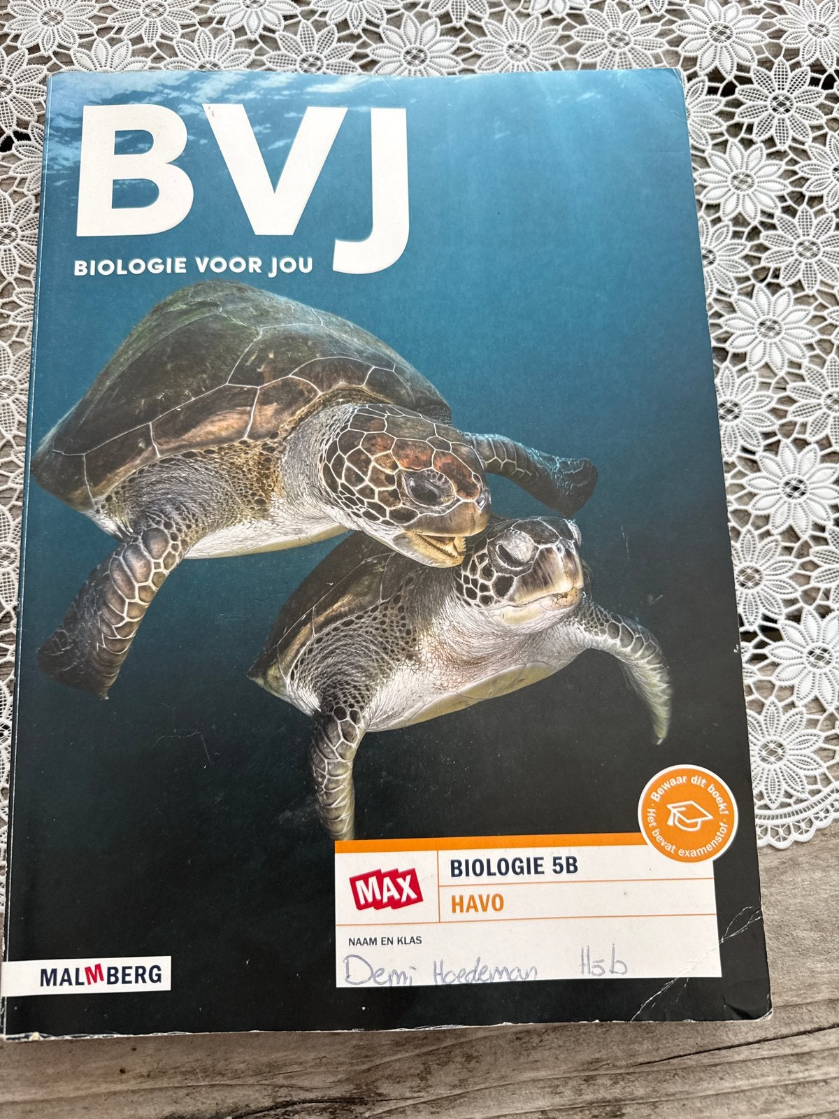 BVJ Biologie voor jou 5B HAVO Malmberg, Boeken, Ophalen, Beta, Gelezen, HBO