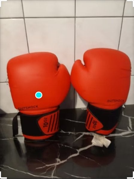kickbokshanschoenen 10 Oz, Ophalen, Zo goed als nieuw, Bokshandschoenen