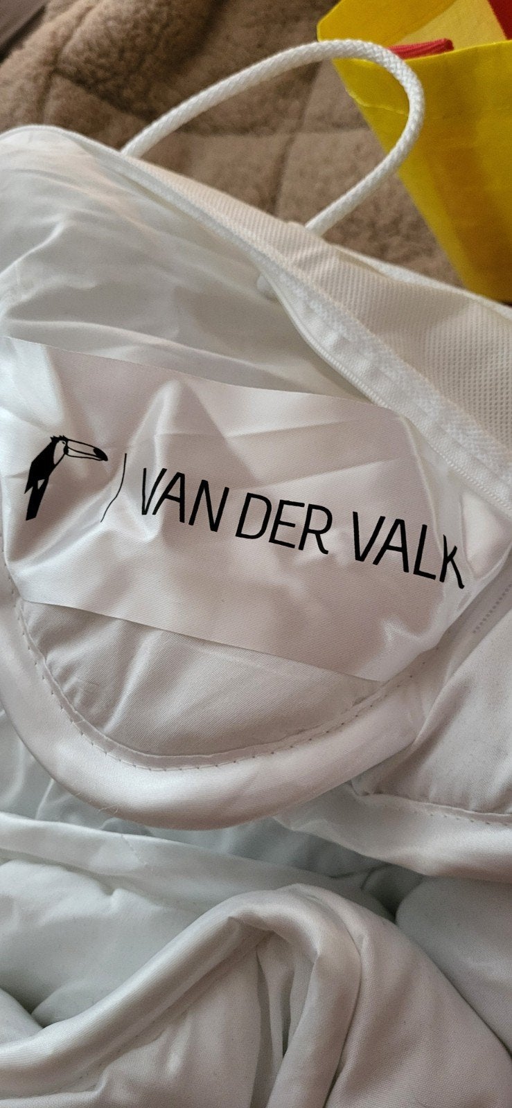 Van der Valk Hotel Dekbed nieuw 1-persoons All Year, Huis en Inrichting, Eenpersoons, Wit, Nieuw, Ophalen of Verzenden