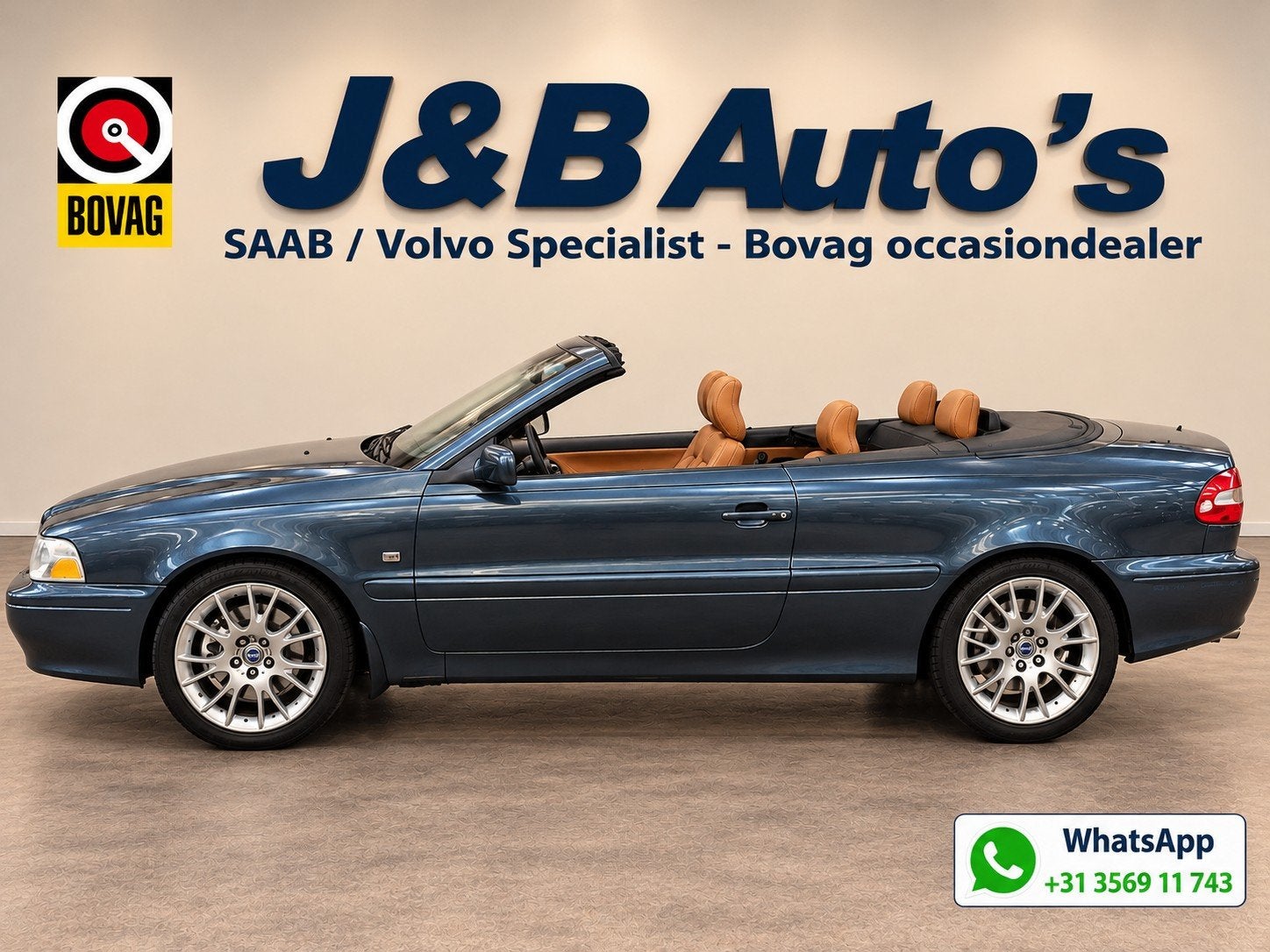 Volvo C70 Convertible 2.0 T Cabrio Autumn Sun Lederen interi, C70, Gebruikt, 4 stoelen, Leder
