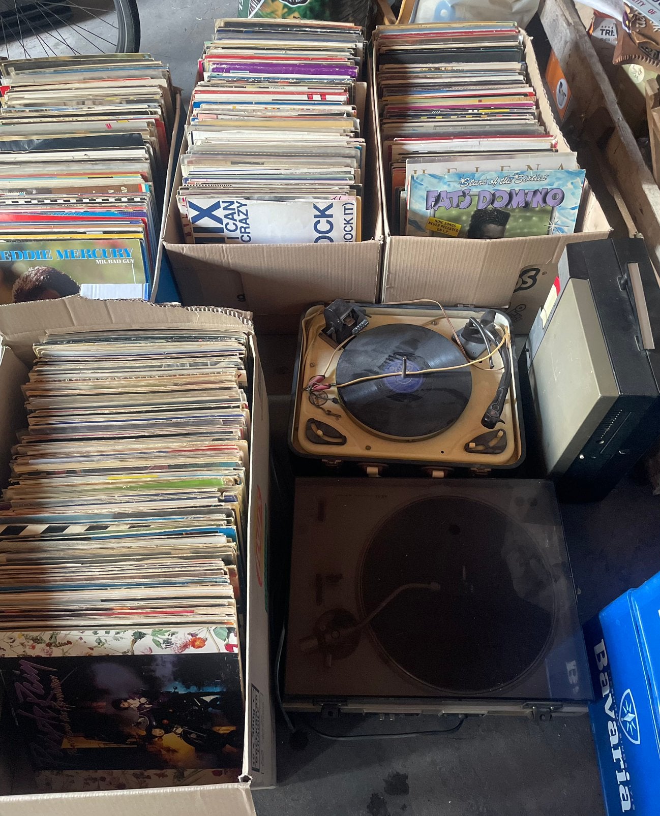 Te koop partij LP’s , singeltjes, bakelieten platen .,, Ophalen, LP