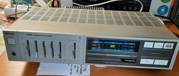 Philips FA154 Geïntegreerde Stereo Versterker, Ophalen, Gebruikt, Minder dan 500 watt, Overige typen