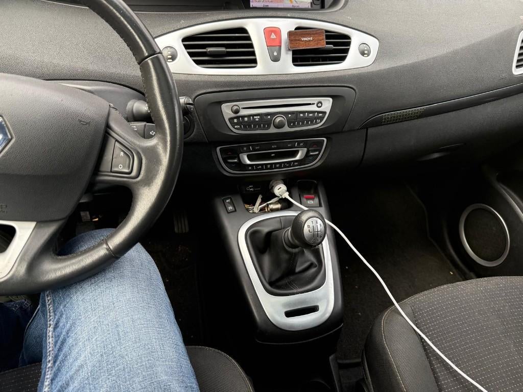 Renault Grand Scenic 1.4 TCE 7P 2009 Zwart, Auto's, Renault, Particulier, Grand Scenic, ABS, Adaptive Cruise Control, Airbags