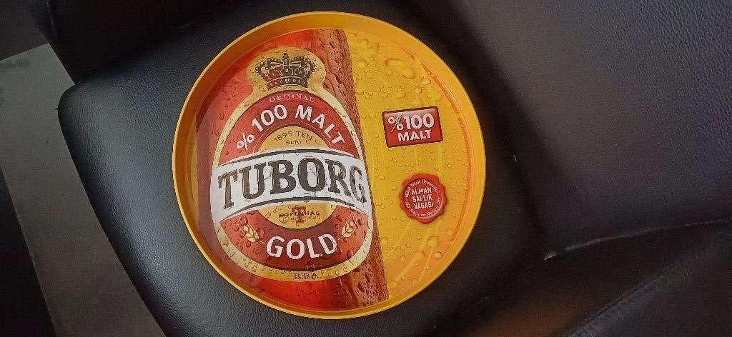 dienblad rond antislip, Tuborg, nieuw, Overige typen, Nieuw, Ophalen of Verzenden, Kunststof