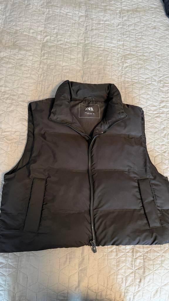 Zara Bodywarmer Zwart - Maat XL, Kleding | Dames, Bodywarmers, Nieuw, Maat 46/48 (XL) of groter, Zwart, Ophalen of Verzenden