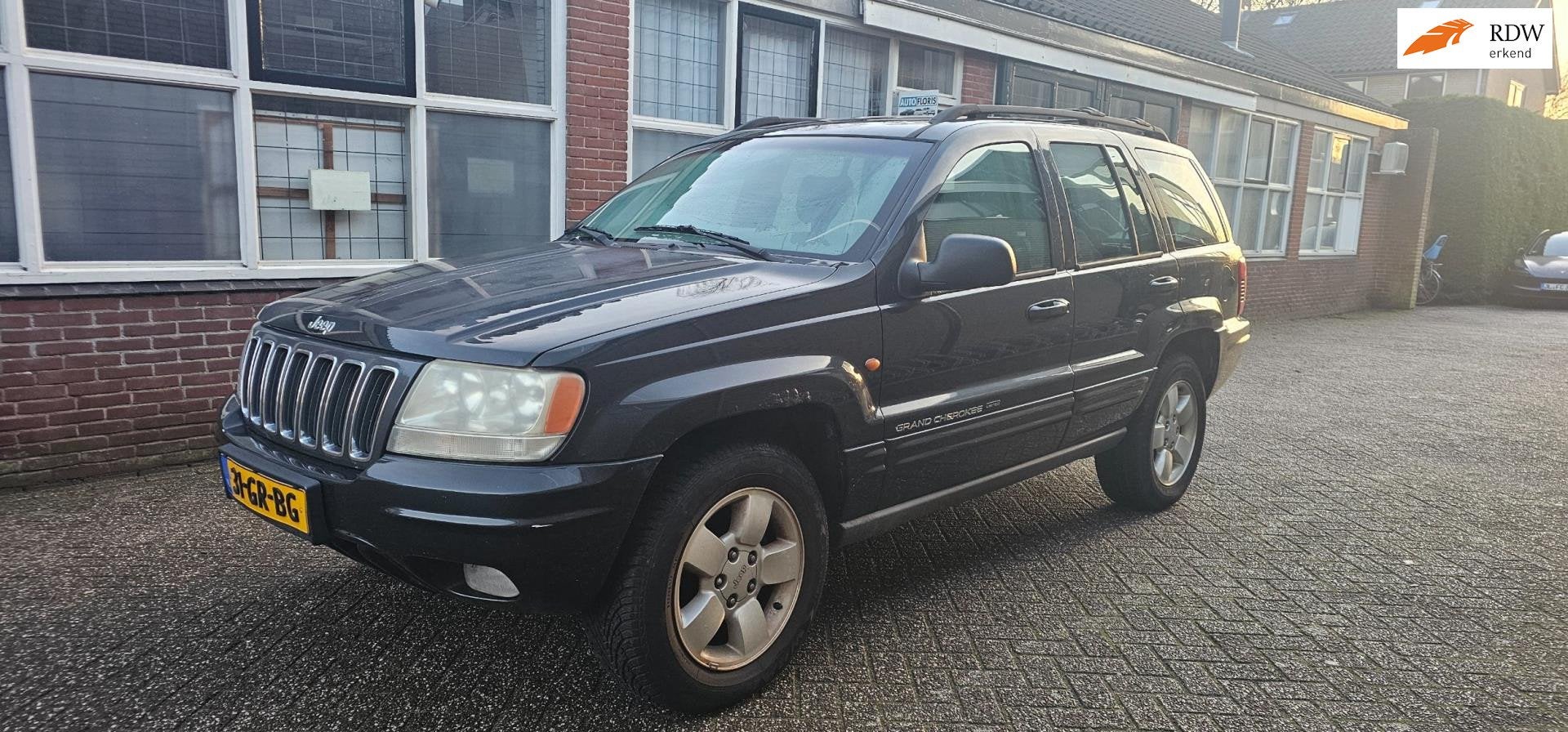 Jeep Grand Cherokee 4.7i V8 Limited, Auto's, Automaat, 1826 kg, Gebruikt, 3360 kg