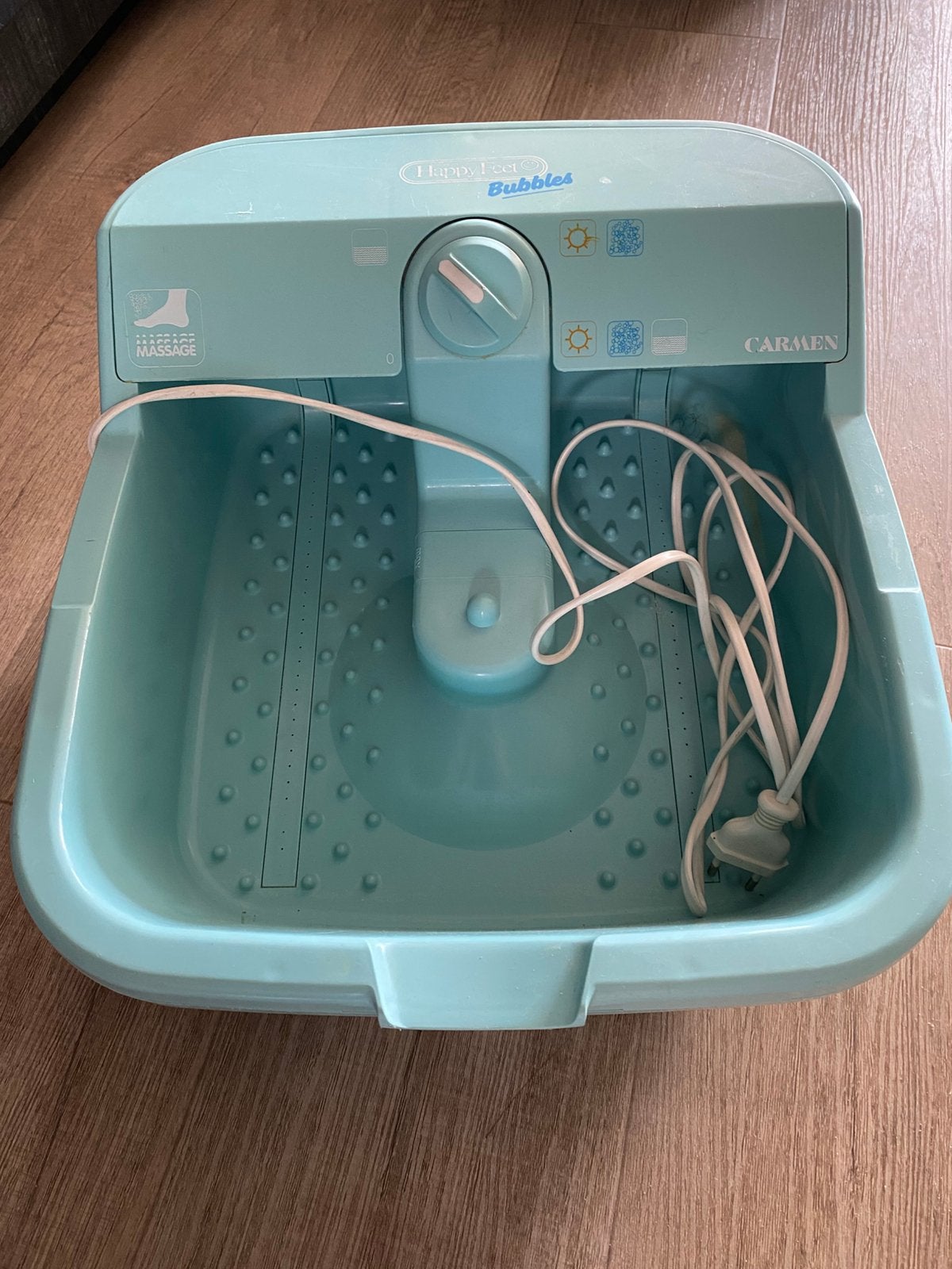 Goedwerkende voetenbad met massage stand, Ophalen, Gebruikt, Apparaat