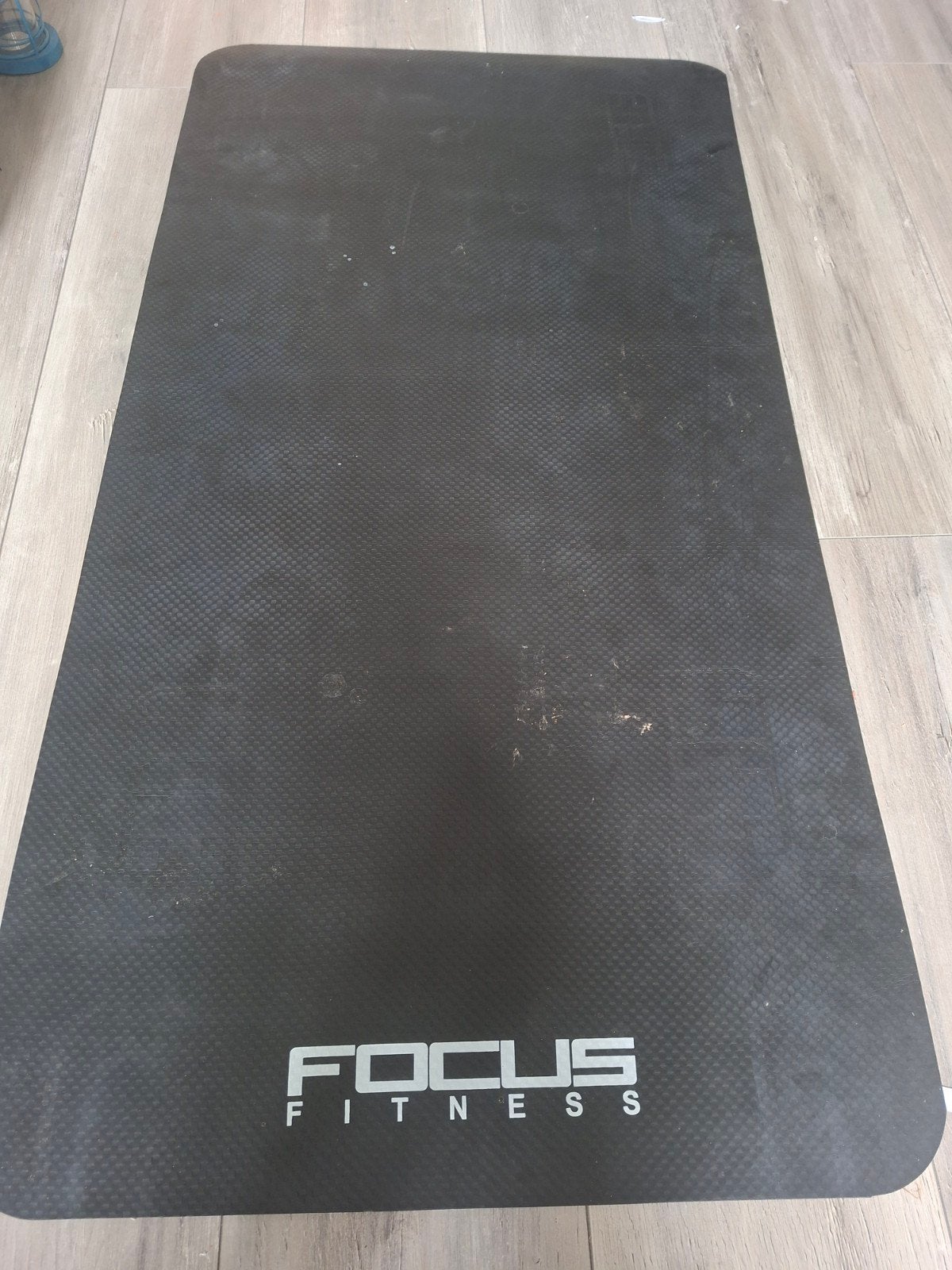 mat focus fitness voor een trim toestel 130 x 68, Sport en Fitness, Ophalen of Verzenden, Yogamat