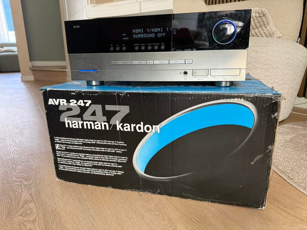 Harman/Kardon  AVR 247 Audio/Video Receiver, Ophalen of Verzenden, Zo goed als nieuw, Audio