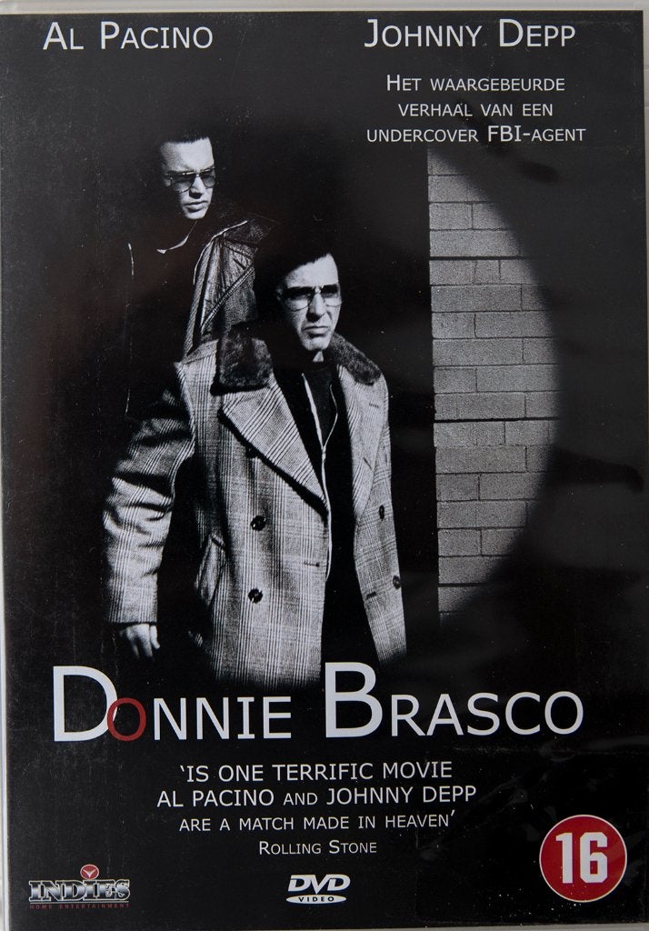 dvd donnie brasco, Maffia en Misdaad, Engels, Alle leeftijden, Nederlands