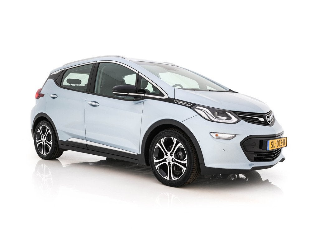 Opel Ampera-E Business executive 60 kWh Aut. *LEATHER | XENO, Auto's, Opel, Zwart, Blauw, 380 km, 204 pk