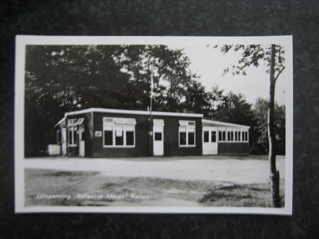 KOTTEN  Winterswijk uitspanning Italiaanse meren 1956, Ophalen of Verzenden, 1940 tot 1960, Gelderland