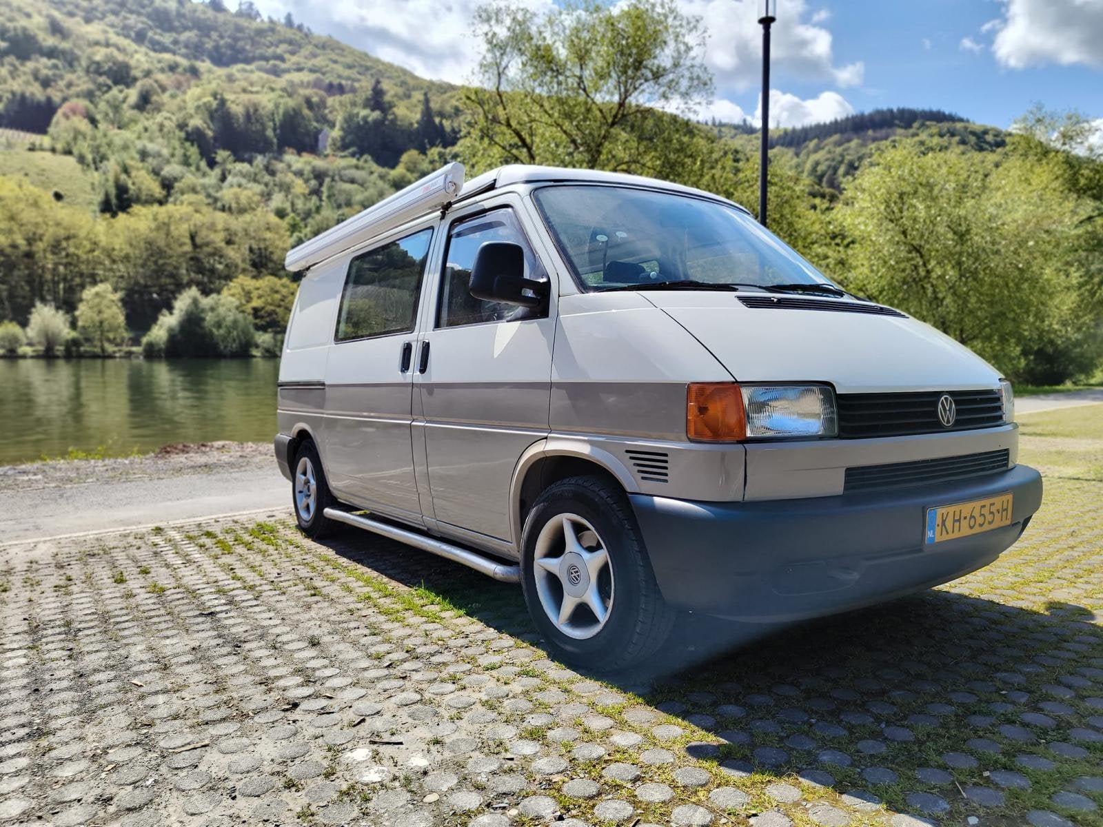 VW T4 Camper – Volledig omgebouwd 2024 | Instapklaar, Buscamper of Camperbus, Reservewiel, Volkswagen, Luifel