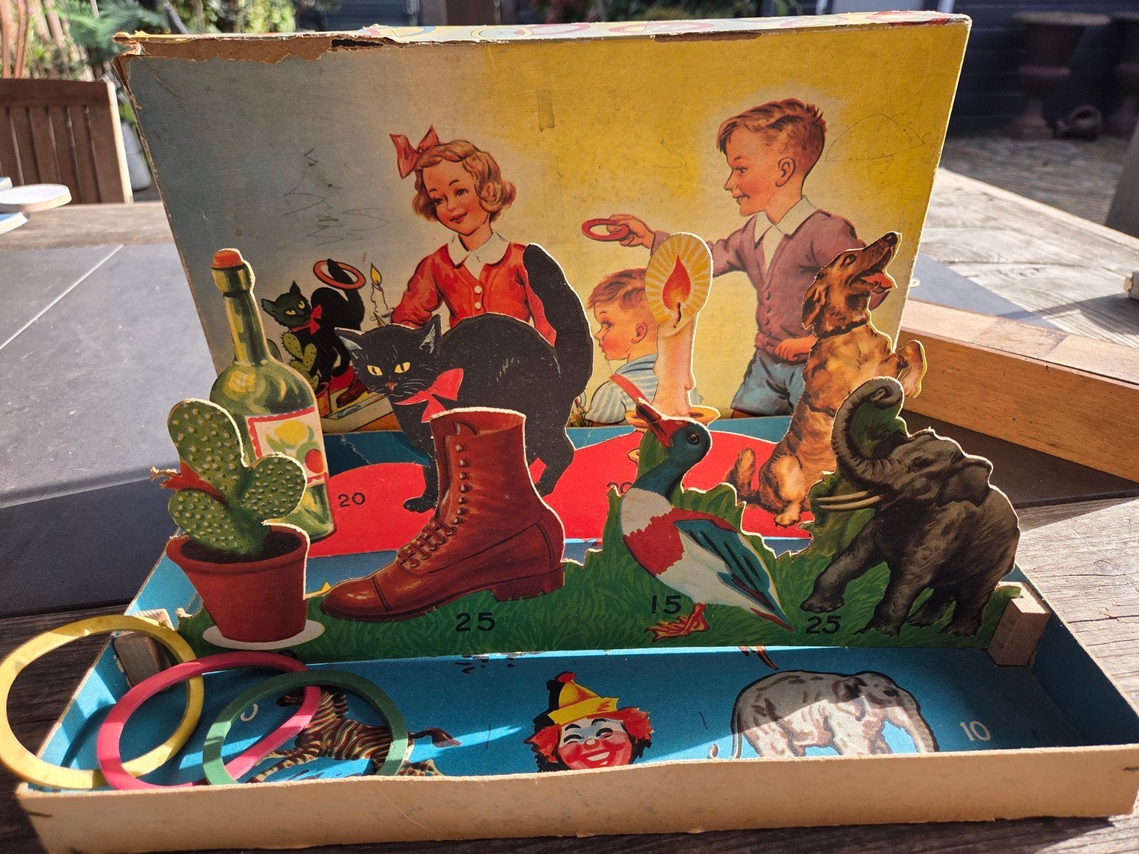 antiek ringwerp spel luctor rotterdam, Ophalen of Verzenden