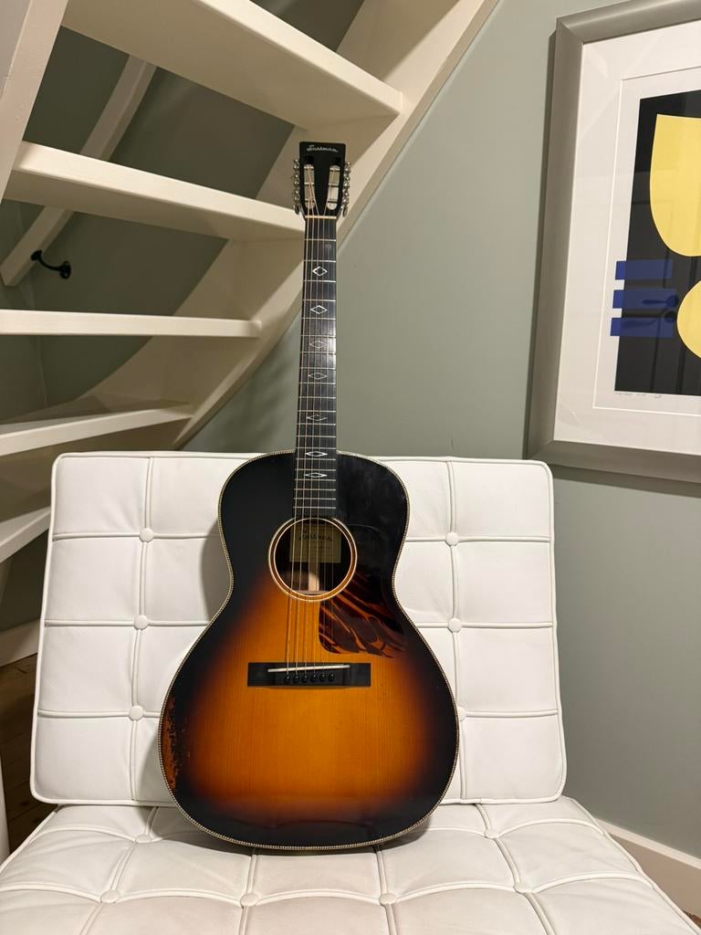 Eastman E20 OOSS/V-SB, Ophalen of Verzenden, Zo goed als nieuw, Western- of Steelstringgitaar