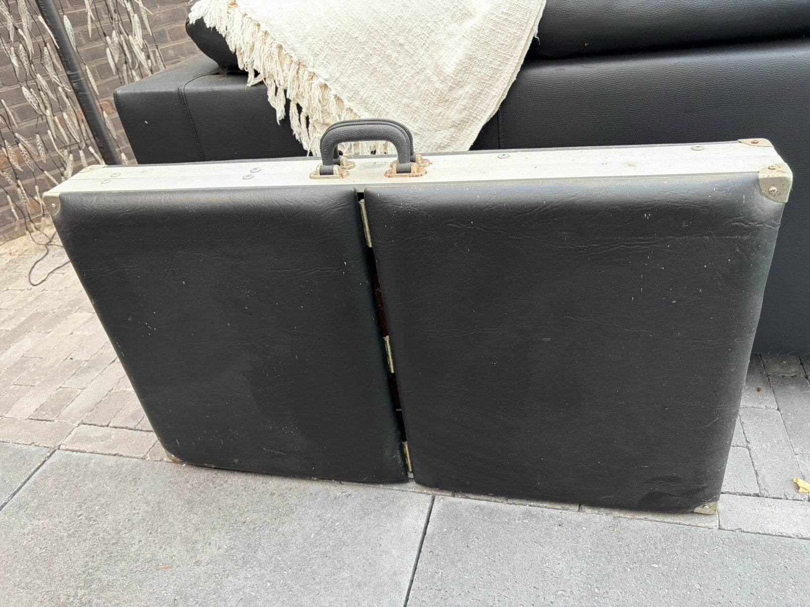 Uitklapbare massagetafel, Sport en Fitness, Massageproducten, Ophalen, Gebruikt, Massagetafel