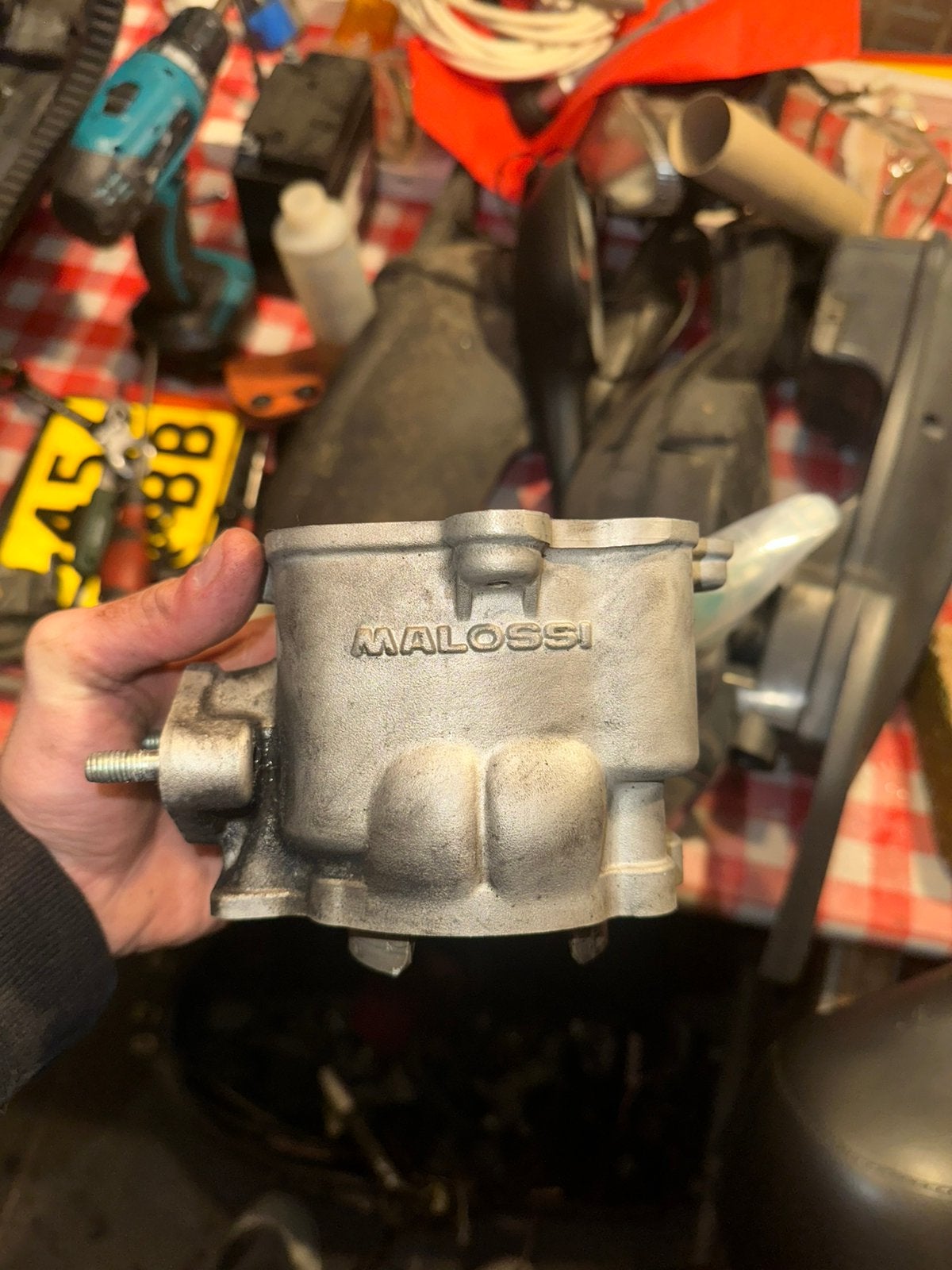 Malossi 172cc LC cillinder kit, Ophalen of Verzenden, Gebruikt, Blok, Piaggio