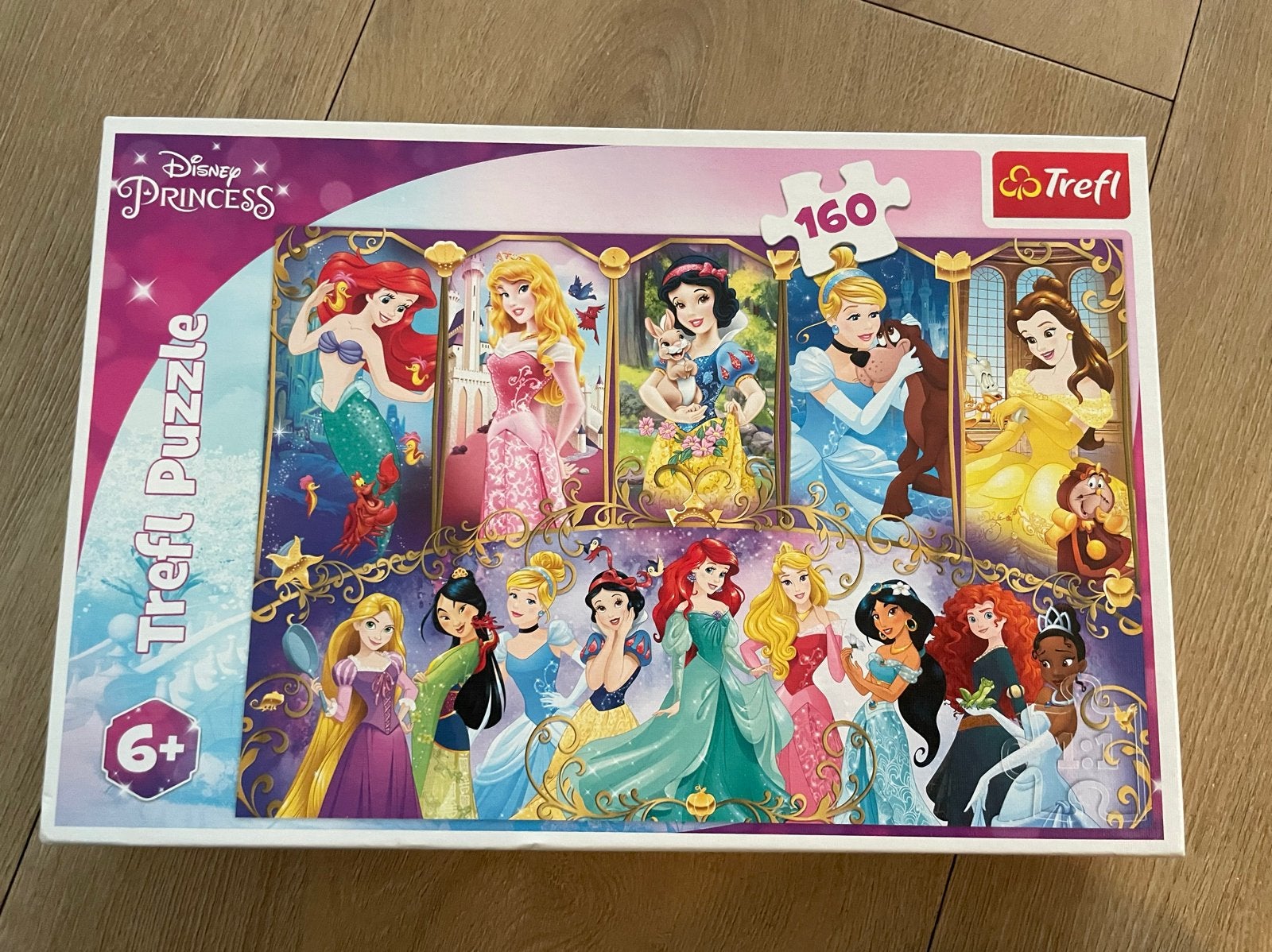 Disney Princess Trefl Legpuzzel 160 stukjes, Ophalen, Gebruikt, 6 jaar of ouder