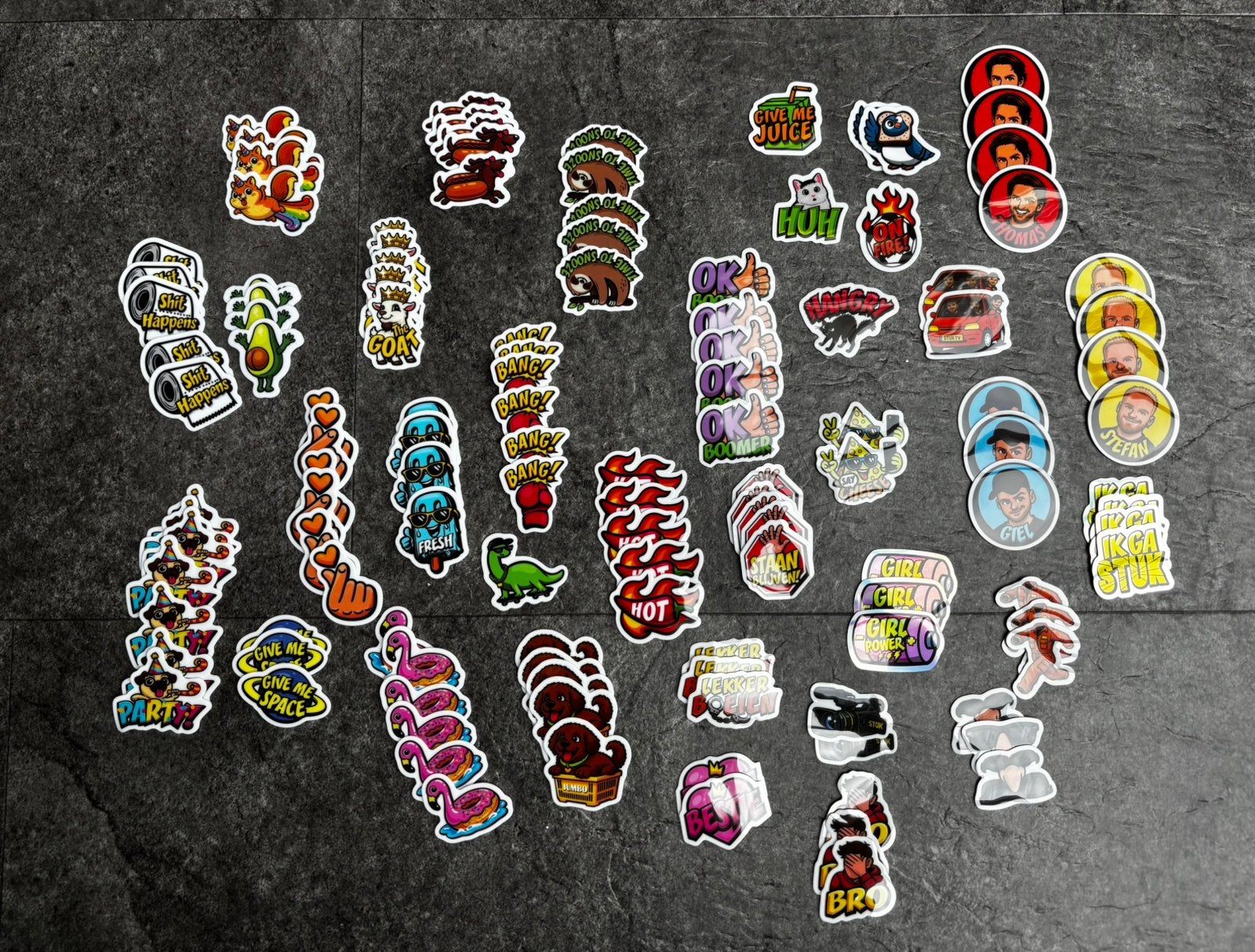 Jumbo Stickers, alle 35 minstens 3x zie beschrijving, Jumbo, Ophalen of Verzenden