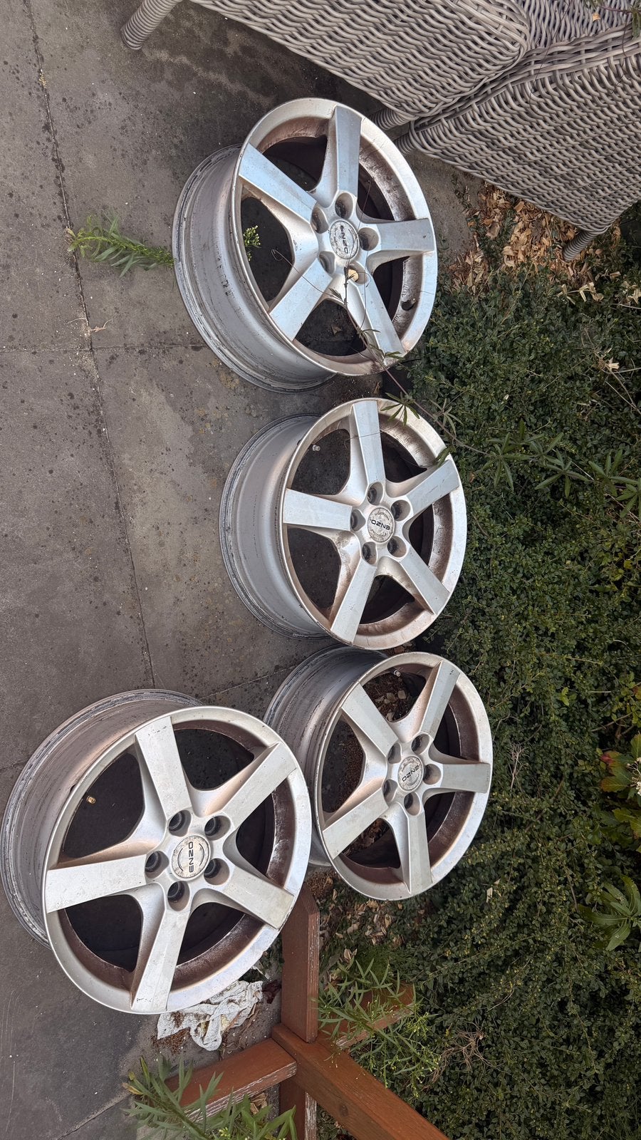 Velgen v50 s40 c30 5x108 velgen, Ophalen, Gebruikt