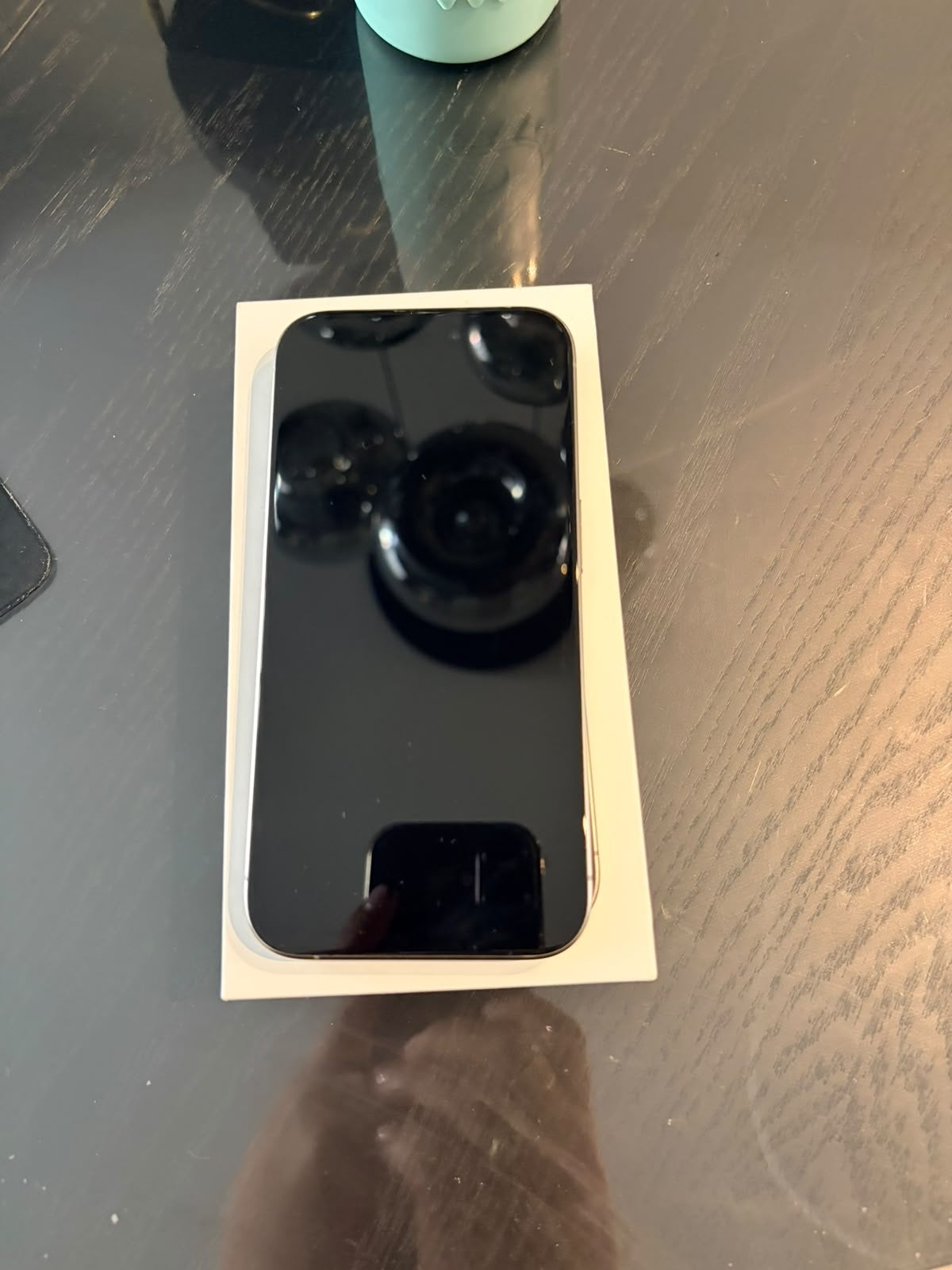 iPhone 15 Pro in zeer goede staat met originele doos, Ophalen of Verzenden, Zo goed als nieuw, Grijs, IPhone 15 Pro