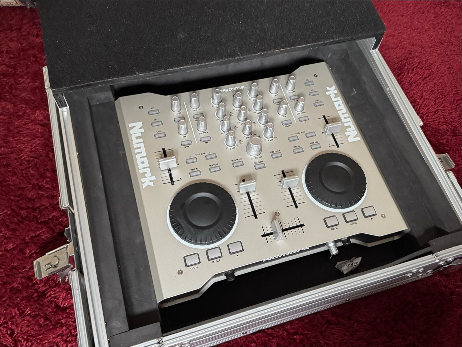 Numark Omni Control Mengpaneel met Flightcase, Muziek en Instrumenten, Ophalen of Verzenden, Zo goed als nieuw, Dj-set, Numark