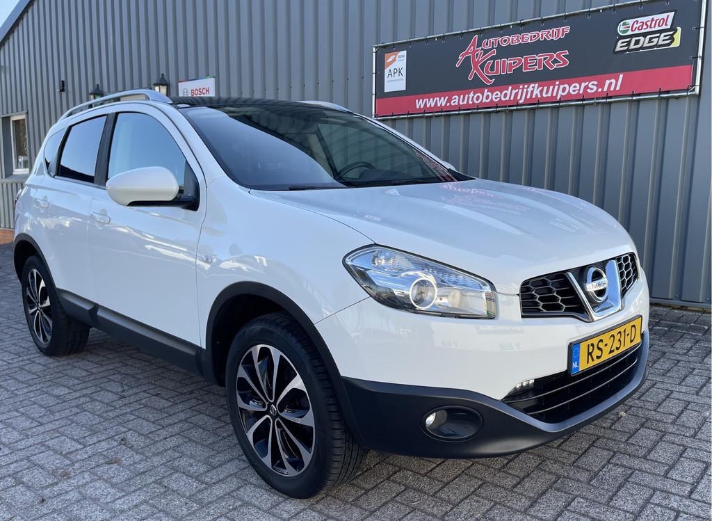 Nissan QASHQAI 2.0 Tekna 4WD Clima.Pano.Lm.velgen.Cruise.Nav, Euro 5, Gebruikt, Zwart, 4 cilinders