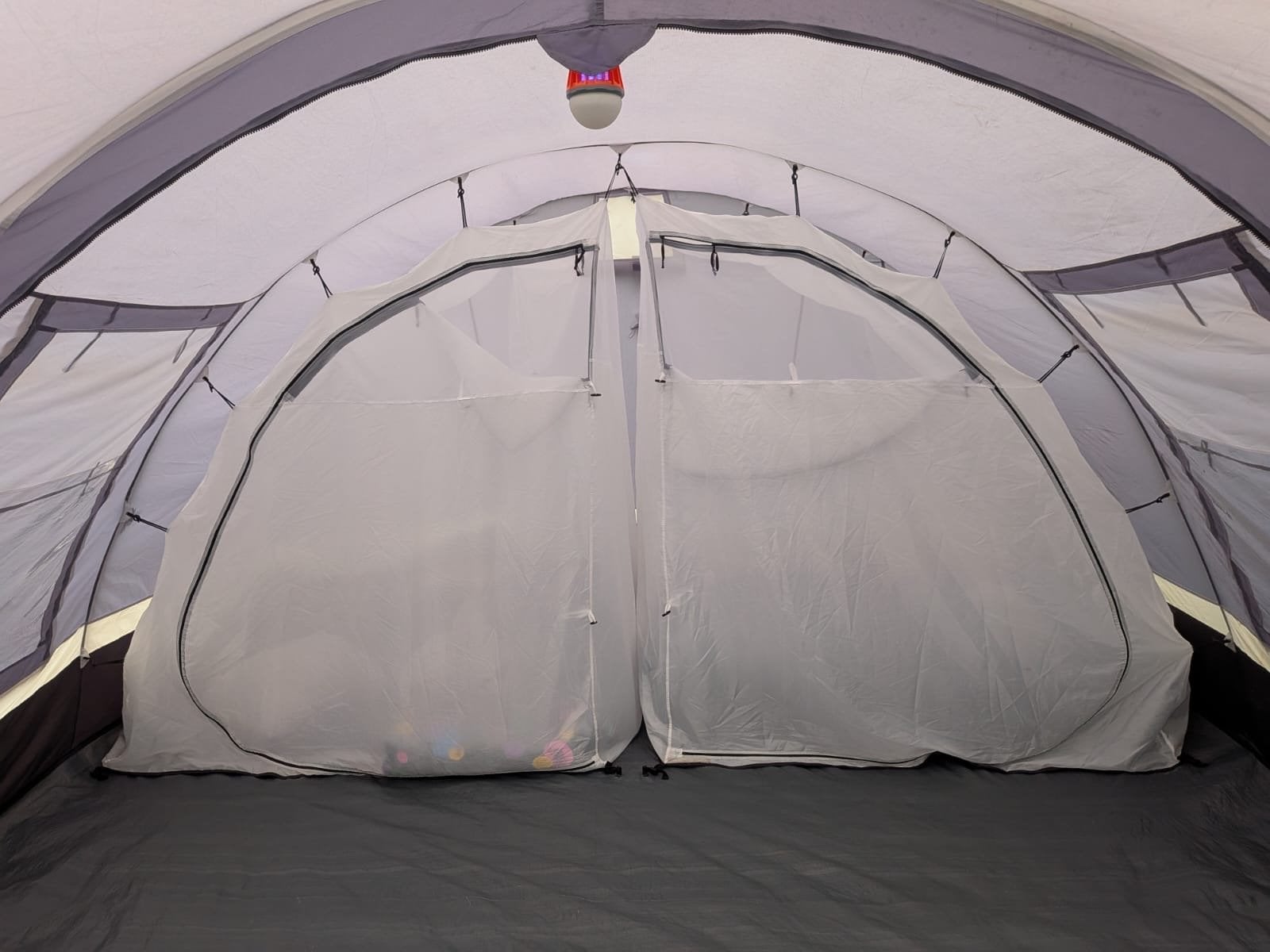 Obelink Lugano 6-persoons tunneltent - Ideaal voor gezinnen, Ophalen of Verzenden, Gebruikt, Tot en met 6