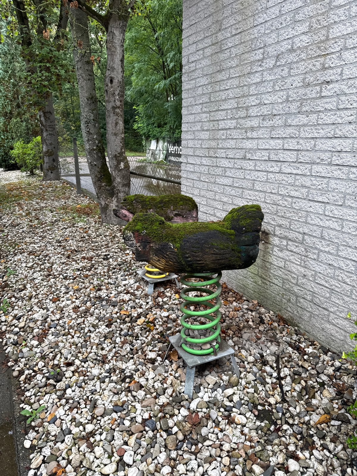 wip”kip” houten veertoestellen voor speeltuin of tuin, Ophalen, Gebruikt