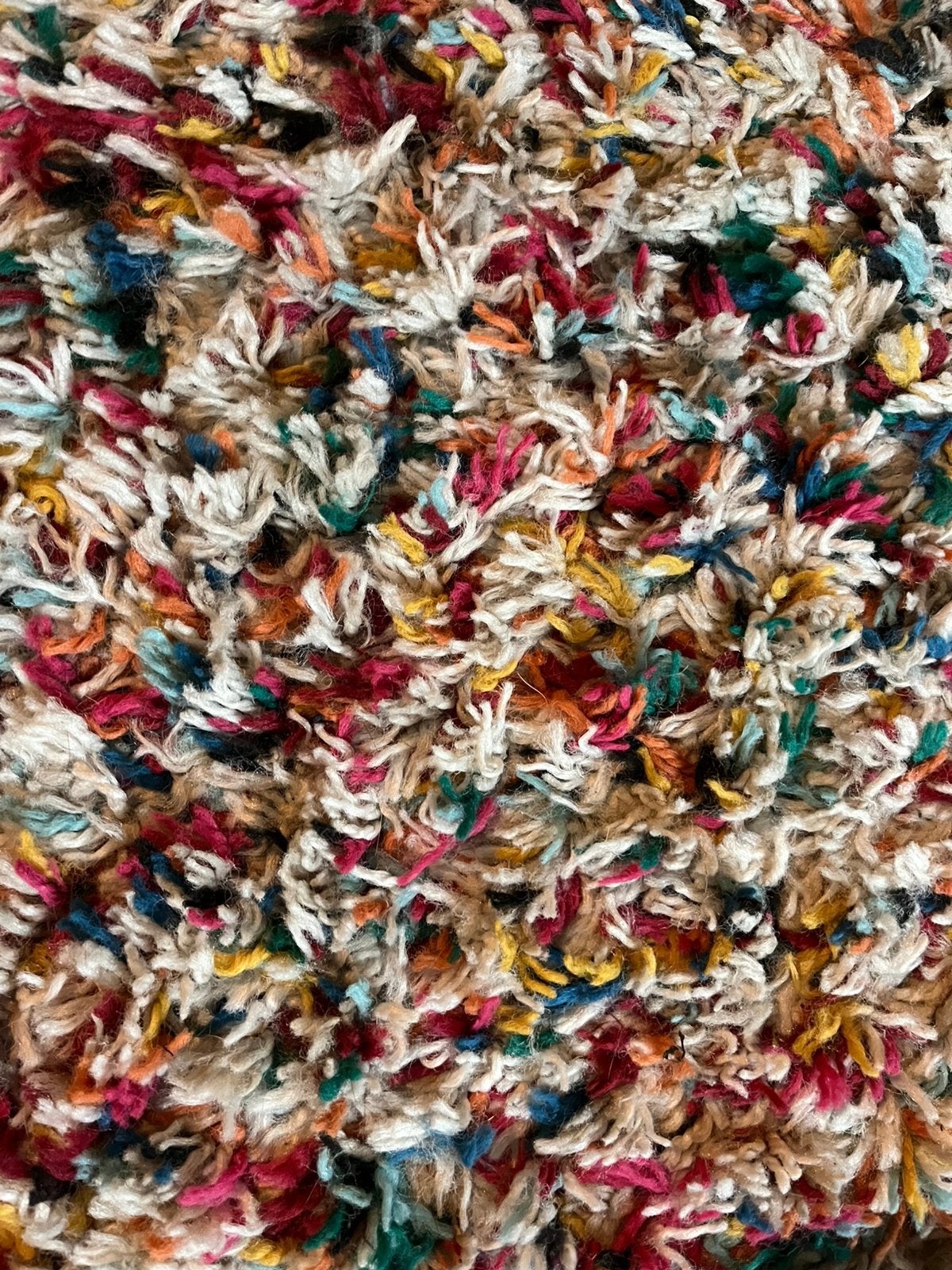 Gratis: vloerkleed met kleurtjes, Karwei, Huis en Inrichting, Stoffering | Tapijten en Kleden, Ophalen, Gebruikt, Rechthoekig