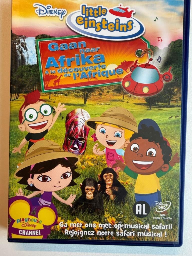 Little Einsteins - Gaan Naar Afrika DVD | Actie 5=4, Alle leeftijden, Ophalen of Verzenden, Zo goed als nieuw, Amerikaans